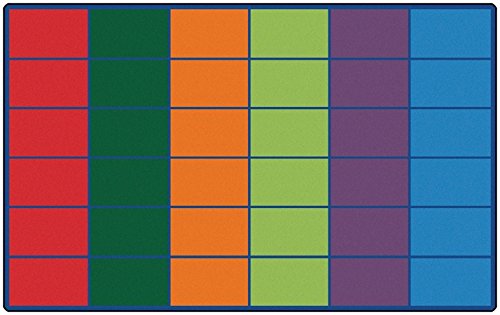 Colorful Rows Seating Rug