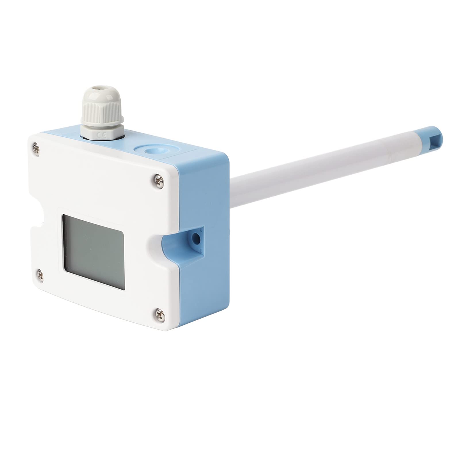FTVOGUE Transmisor de Humedad de Temperatura Dividida, Sonda de Sensor de Temperatura y Humedad de Plástico ABS, Monitor de del Aire de Alta Precisión, Resistente a la Corrosión para Monitoreo en