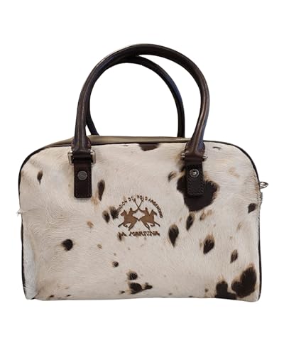 Marrone Bowling Bag La Martina tema Rivadavia 025.006 colore Taupe
