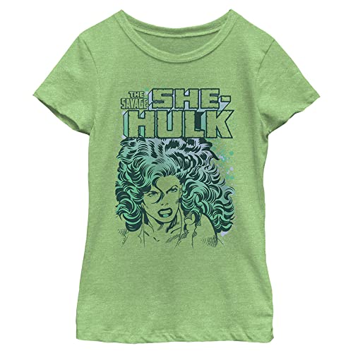 Marvel Classic She Hulk Girls Short Sleeve Tee Shirt