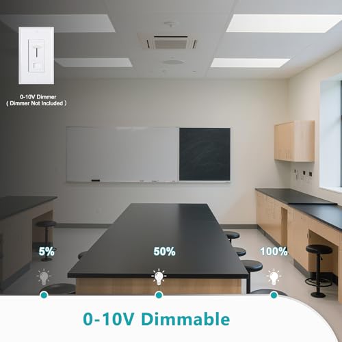 Image of 2x4 LED Flat Panel Light 24 Pack 60W 6600LM 100-277V ETL
