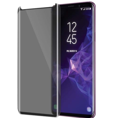 Orancio Galaxy S9 plus 用 フィルム 覗き見防止 強化ガラスフィルム 保護フィルム ギャラクシーS9プラス 強化ガラスフィルム 覗き見防止 SCV39 SC-03K ブラック