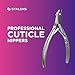 Staleks Pro SMART 31 Cuticle Nippers – 3mm Blade Cuticle Trimmer – Sharp & Durable Stainless Steel – Professional Manicure Tool