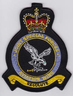 RAF AAC Patch Wg Joint Special Forces Aviation Wing JSFAW Crest 115mm 90mm THERMOADHESIVE Embroidered Patches Patch