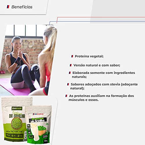 Proteína de Ervilha Isolada 900g Natural NewNutrition