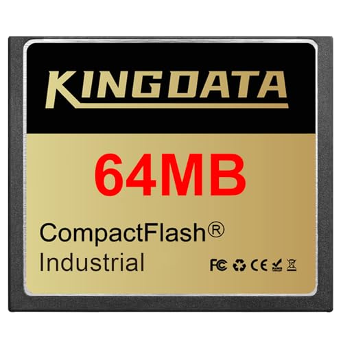 Image of Industrial Compact Flash Memory Card 64MB FAT16 Type I for Industrial Equipment Vintage Digital Cameras