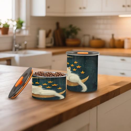 Contenedor Hermético para Café de Acero Inoxidable 500 ml miniatura 6