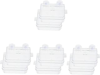 8 Pçs Alimentador De Répteis Tigela De Água De Répteis Terrários De Répteis Terrários De Répteis Lagartixa Alimentador De Répteis Ventosa Prato De Água De Répteis Comida Bacia De