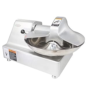 Hakka Commercial 10 L Multifunction Meat Bowl Cutter Mixer and Buffalo Chopper Food Processor