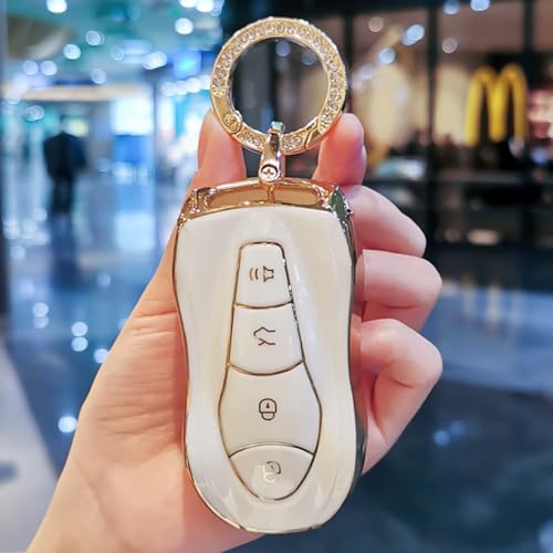 Carcasa de llave para Geely Boyue y Azkarra protector flexible acabado premium 3