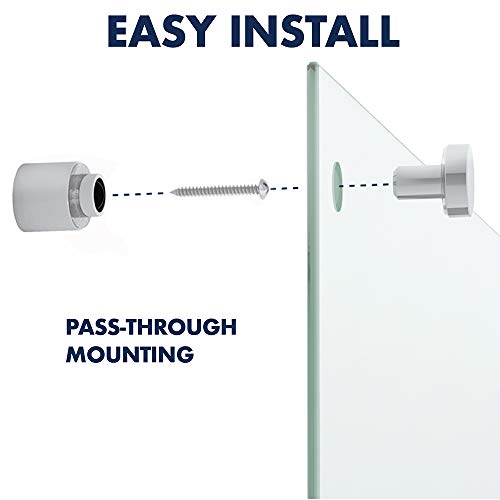 Quartet Non-Magnetic Glass Dry Erase White Board, 8' X 4' Whiteboard, Infinity Frameless Mounting, Frosted Surface (G4836F) #TOP5