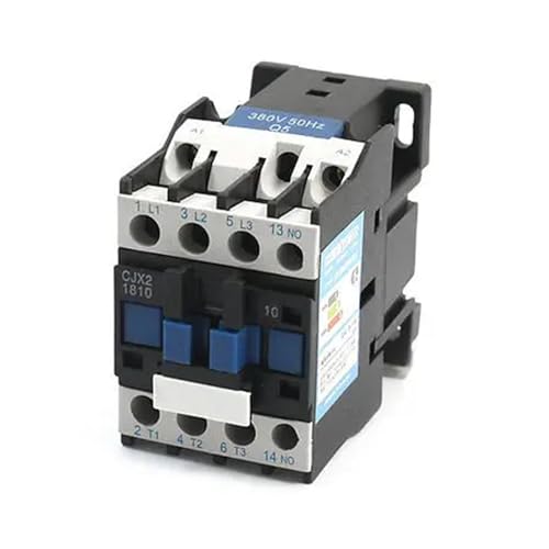 Contrôleur monté sur rail CJX2-1810 triphasé avec bobine 380V et capacité de 32A