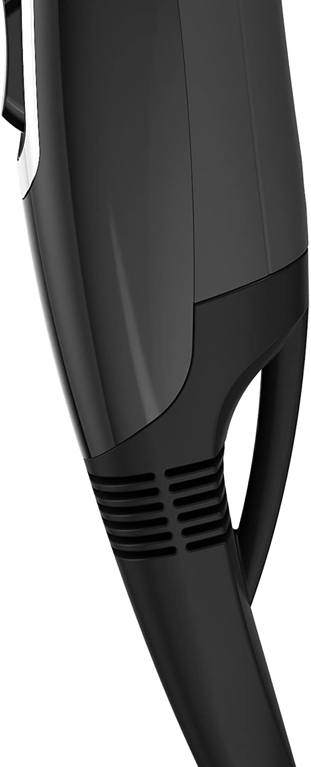 Remington Haartrockner Profi Ionen Pro-Air (2300 W, 130km/h, leistungsstarker & langlebiger AC-Motor mit echter Kaltstufe, 3 Heiz- und 2 Gebläsestufen, zwei Stylingdüsen + Diffusor), AC5999