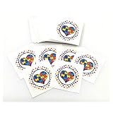 Autism Awareness Acceptance Tattoo Bundle (100 Tattoos)