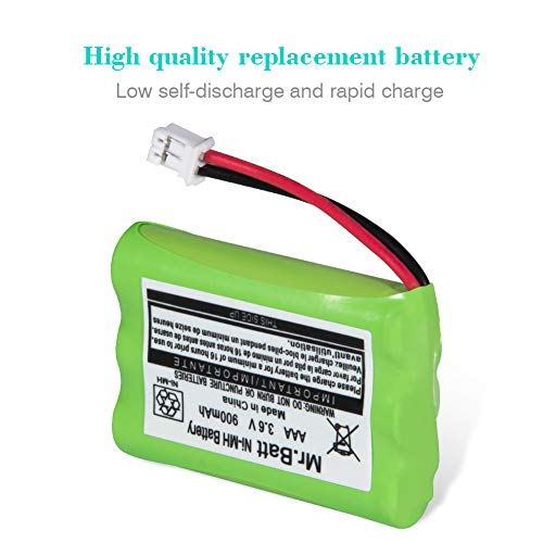 image for Mr.Batt 900mAh Replacement Battery for Motorola Baby Monitor MBP33 MBP