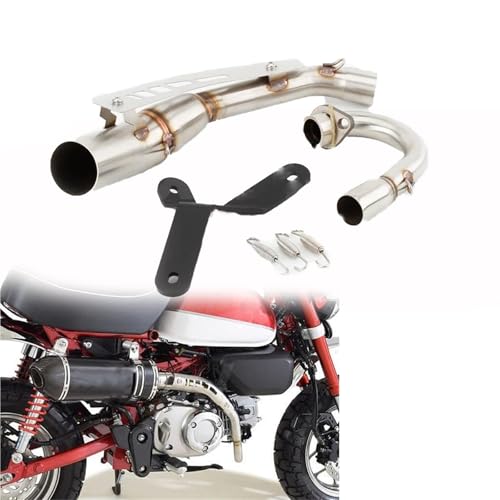 Tuyau raccordement échappement moto compatible Honda Monkey 125 pièces 2019 2020 2021 2022