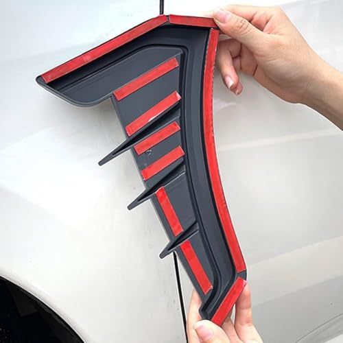Cache d'aération d'aile de voiture finition carbone premium pour Ford Focus 3