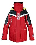 crazy4sailing Herren Segeljacke Stavanger, Farbe:ROT/Carbon, Größe:XL