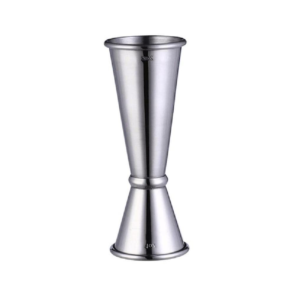 Stainless Steel Double-Headed Mixing Cup Ounce Jiger Cocktail Bar Gadget with Scale Cup Device for Home Bar Party Measure Jiggers