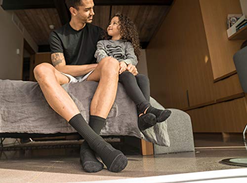 Strideline Basic Mid Length Socks | Quad-Ply Yarn Padding, Direct Compression and Zoned Cushioning, 8 Pack4