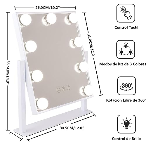 Reviews y listado de Espejos con luz LED que Puedes comprar On-line. 29 Imagen adicional