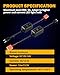 Auxbeam Upgraded H7 Canbus Error Free Anti Flickering Resistor Decoder, 2pcs/set Enhanced Decoder Canbus Drivers, C10 Series