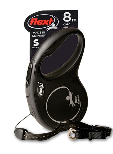 [�t���L�V] Flexi ���[�h ���^�� �L�k���[�h ���p �j���[�N���V�b�N �R�[�h�^�C�v S�T�C�Y 8m ���^���p �j���[�N���V�b�N �R�[�h CL10C8 �u���b�N New Classic Cord Black ������莮 �h�b�O���[�h �����[�h �y�b�g
