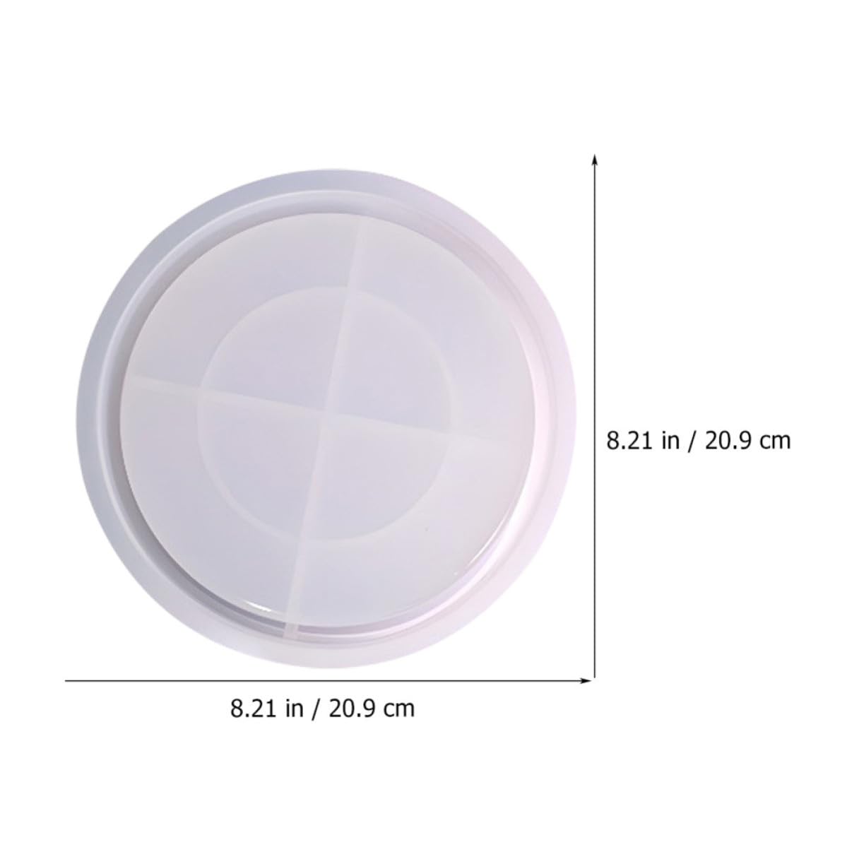 Didiseaon Molde de Barril de Silicona para Manualidades Diy, Fácil de Desmoldar, Lavable y Flexible, Adecuado para Crear Contenedores y Cajas de Almacenamiento