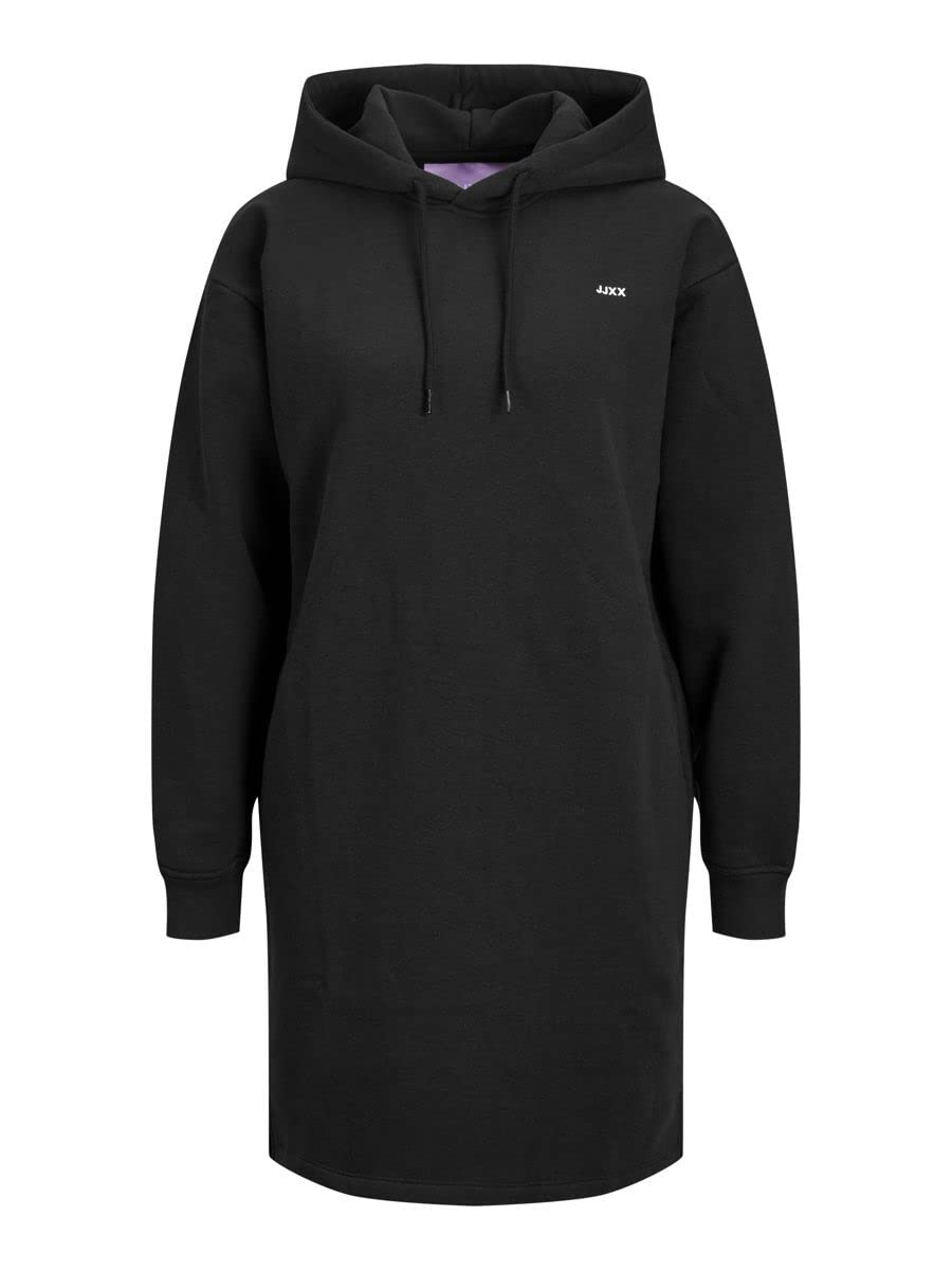 JJXX Damen Sweatkleid 'Jxabbie RLX' – Langarm Mit Kapuze, Weich & Bequem – Perfekt Für Casual-Looks