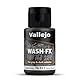 Vallejo 35 ml, Wash-Farbe für Modellbau dunkelgrau