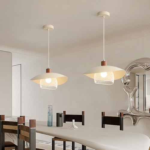 Lampe à suspension en métal avec source lumineuse unique