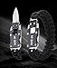 Tactic Ops Paracord Knife Bracelet Survival Knife Bracelet Cord Bracelets Multitool Hiking Gear Tactical EDC Bracelet Camping Paracord Bracelet for Men Gift