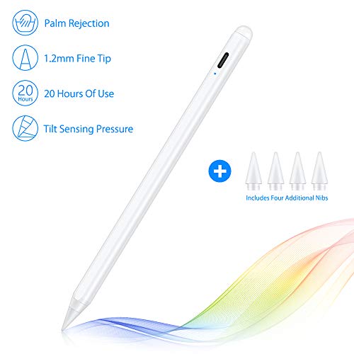 Stylus Pencil, Upgraded Stylus Pen Tilt Sensing Function With Palm Rejection Active Stylus