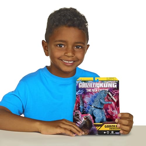 MonsterVerse Godzilla x Kong: The New Empire, 6-Inch Energised Godzilla Action Figure Toy, Iconic Collectable Movie Character - Image 4