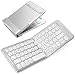 Produktbild Inateck Faltbare Tastatur Bluetooth QWERTZ,Mini Tragbare mit 3 Bluetooth, Tablet Tastatur drahtlose Reise für iPad/iOS/Samsung/Android/Windows,KB06001