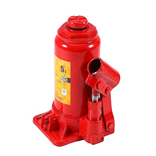 Preisvergleich Produktbild Cocoarm Hydraulikheber Wagenheber Hydraulisch Wagenheber Stempelwagenheber Hydraulischer Flasche Flaschenwagenheber Stempel Heber Stempelheber Heber Hubkraft (5T)