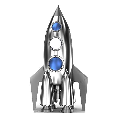 Cardboard People Rocket Stand-in Life Size Cardboard Cutout Standup Cover