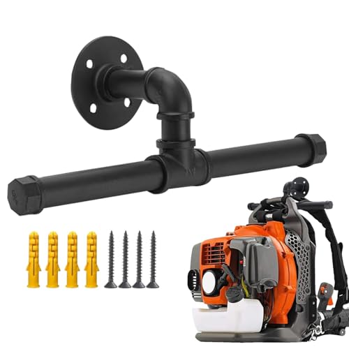 Colgador de soplador de hojas de gran resistencia para maximizar espacio en pared
