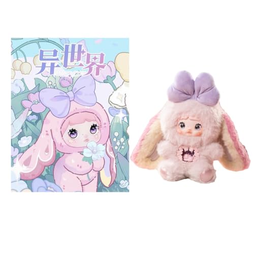 Image of Nommi Blind Box V6 Fantasy World Series Sheep Plush Keychain Pendant Kawaii Nommi Plushie Vinyl Figure Mystery Box Cute Xmas Gift (1 Pack Random)