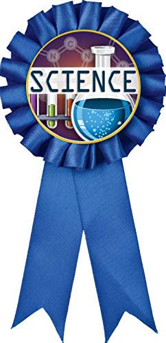 Cinta de premio azul para feria de ciencias miniatura 1