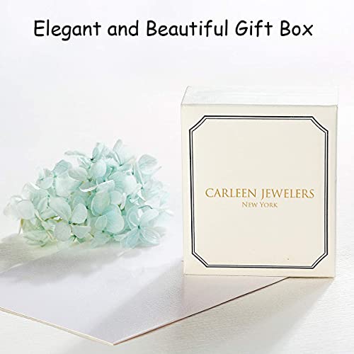 Carleen Amethyst Hoop Earrings February Birthstone Earrings 925 Sterling Silver Channel Setting Round Created Amethyst Huggie Birthday Gifts For Women Girls Diameter 18Mm / 0.71" #TOP6