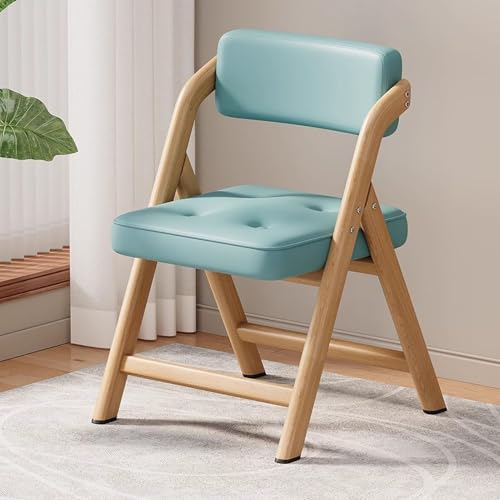 NMVAWIPT 2 Sillas De Comedor Plegables Apilables For Invitados, Cocina Y Oficina. Silla Moderna Madera con Asiento Respaldo Acolchados Gruesos Eventos En Interiores(Color 4)
