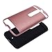 Moto X Play Case,Kmall [Metal Brushed Texture] Slim Impact Resistant Heavy Duty Hybrid Dual Layer Full-Body Shockproof Protective Cover Shell For Motorola Droid Maxx 2/Moto X Play/X3 Lux [Rose Gold]