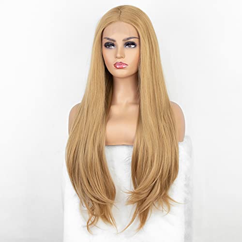 K'ryssma Parrucca bionda con pizzo frontale, 2