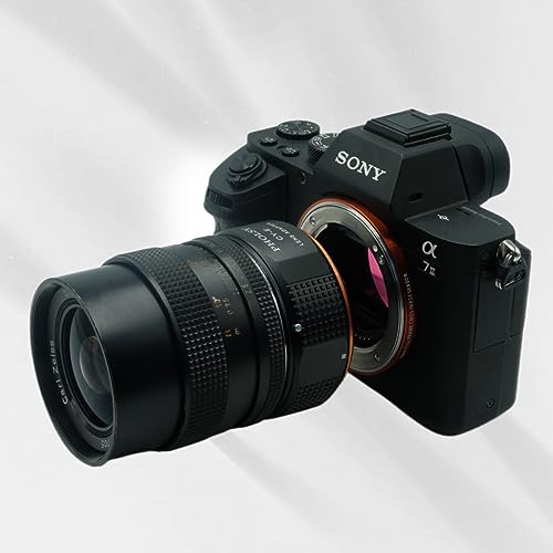 PHOLSY Lens Mount Adapter Compatible with Yashica Contax C/Y Lens to Sony E Mount Camera Body a1 a9ii a7S iii/ii - Image 3