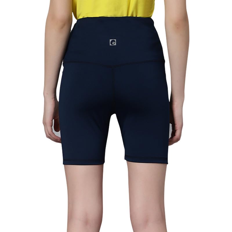Image of omtex Aura Shorts for Women High Waisted Athletic Long Running Short|Casual Shorts| Sports Shorts |Super Breathable