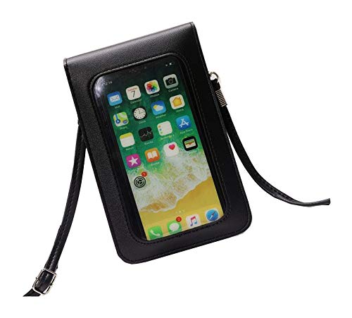 Leather Crossbody Baggap Touch Screen Phone Bag Phone Wallets