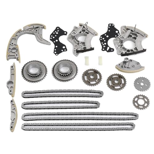 GELUOXI Timing Chain Tensioner Kit Replacement for VW Touareg Audi S5 A8 S8 Q7 4.2 5.2 FSI CAUA BVJ BAR BSM 079109218R 079109507Q