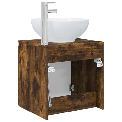 Mueble de baño moderno suspendido para aseos pequeños y pisos 7