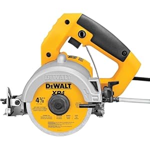 DEWALT Wet Tile Saw, Masonry, 4-3/8-Inch (DWC860W)